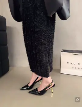 Cao gót nữ có quai điều chỉnh #giaycaogot #depcaogot #giaydepxinh #giaydepquangchau #xuhuong 