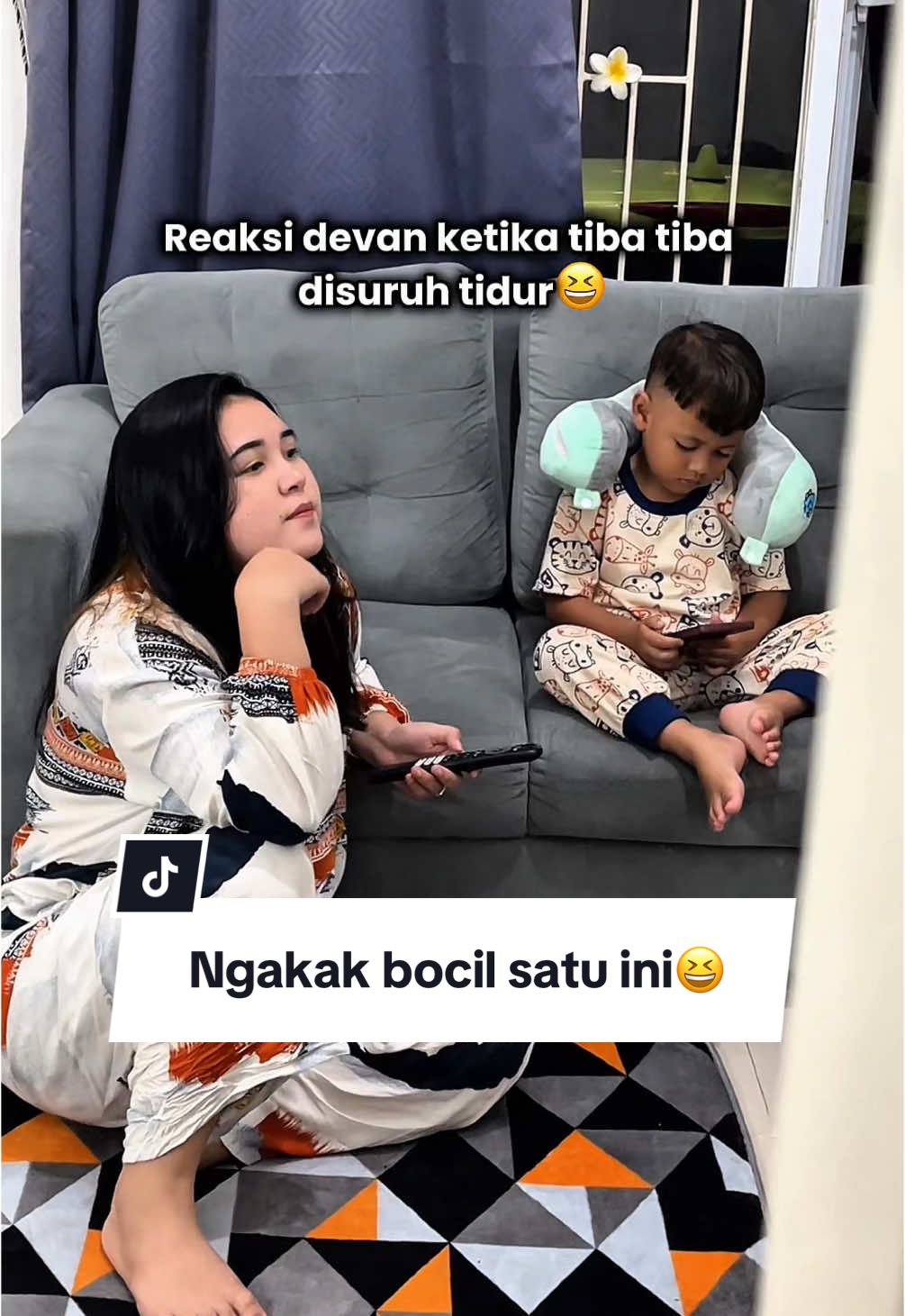 Sempet kaget eh padahal?? Wkwk ngakak😆 #dikyelma #pasutri 