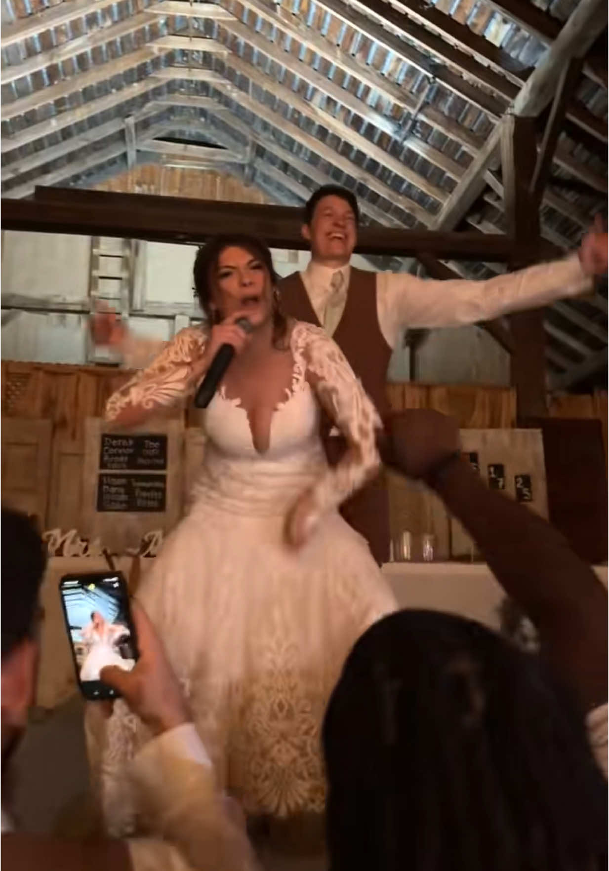 Him: 🕺🕺 Her: 👺🥷 (@HalanAnn) #wedding #husband #wife #wifey #husbandandwife #kingvon #rap #rapper #rappers #rappersoftiktok #ghetto #ghettogirl #ghettogirls #ghettowedding #performance #sing #comcert #fun #dance #dancer #dancers #cute #cutecouple #yn #ynpov #draco #kind 