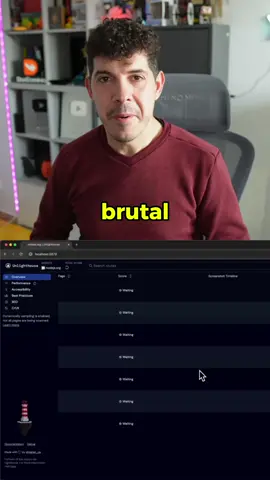 ¿Tienes una web y quieres conocer su rendimiento? Esta herramienta te escanea el sitio completo y te da una puntuación página por página. Es como usar Lighthouse, pero viendo toda tu web en conjunto. Solo tienes que ejecutar: npx unlighthouse --site <tu-web> Ideal para detectar problemas sin ir una por una. Si te ayuda, ya sabes qué hacer 😉