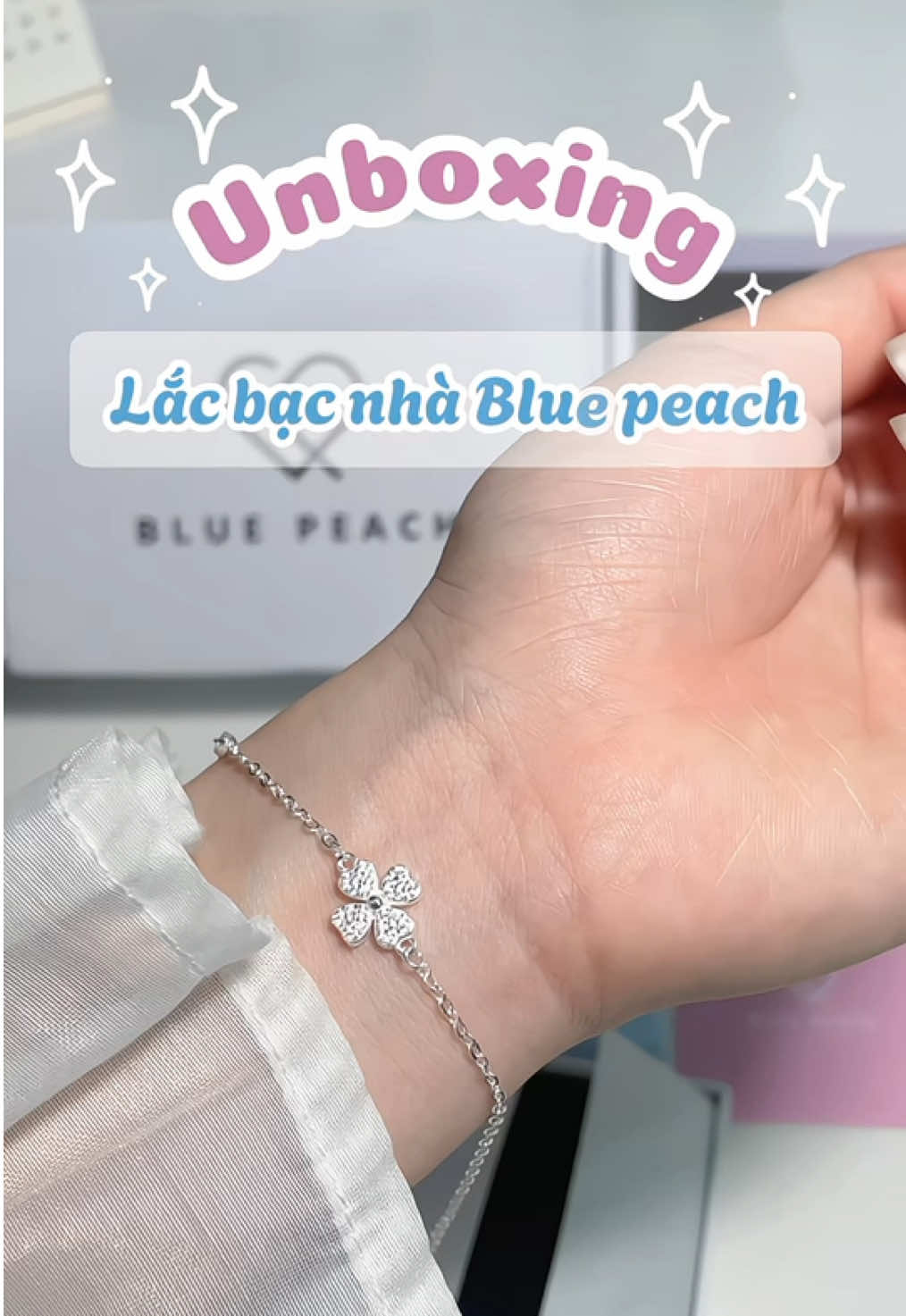 Lắc tay siêu xinh 🤫🤫🤫 #xuhuong #review #unboxing #danunboxreview #lactay #lactaybac 