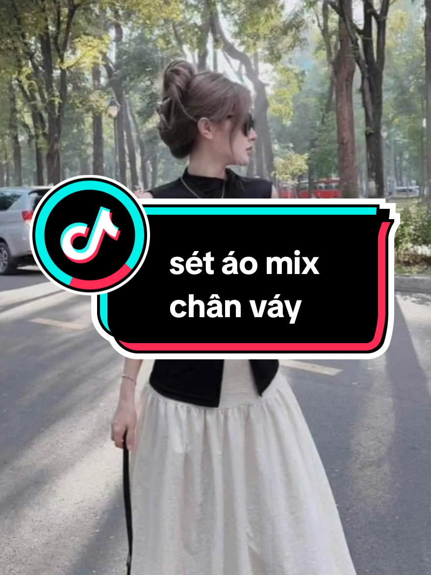 sét áo mix chân váy, sét váy đẹp #creatorsearchinsights2025 #thoitrangnu #moingaymotoutfit #tiktokshop #ilovetiktok #setvayxinh @ Phương Thanh store  mua ở đây