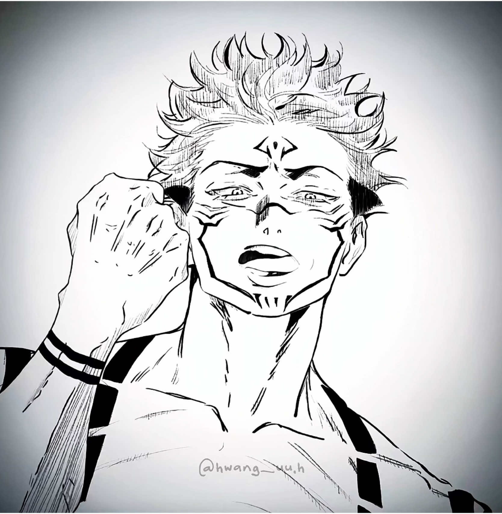 IM FINALLY DONE 😭🙏🙏 • @lae ﾒ𝟶 ARE YOU PROUD OF MEEE • NEXT ON THE LIST IS CHOSO • lmk if people want this cropped ☺️🙏 • #jjk #jujutsukaisen #jujustukaisenedit #jjkedit #anime #animeedit #mytype #🛐 #sukuna #sukunaryomen #sukunadrawing #edits #edit #fyp #tiktok #foryou #foryoupage #viral 