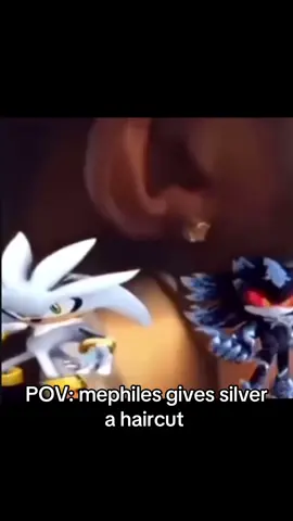 Mephiles moving kinda wild on silver #sonicmeme #sonic06 #mephiles #supershadow #supersonic 