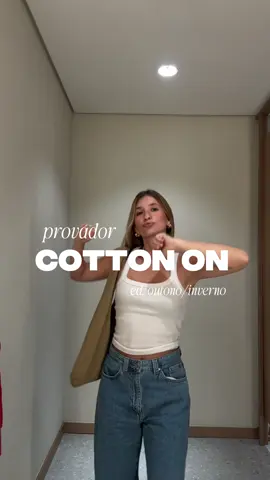 uma coisa que eu nunca vou entender: quem não gosta de provar roupa na loja @COTTON ON #tryonhaul #autumnfashion #basicoutfit #OOTD #tryon #fashiontiktok #provador 