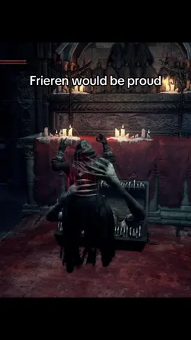 “There’s a 1% chance it’s an actual chest.” Most powerful mage in history by the way. #frieren #frierenbeyondjourneysend #anime #darksouls3 #gaming #rpg