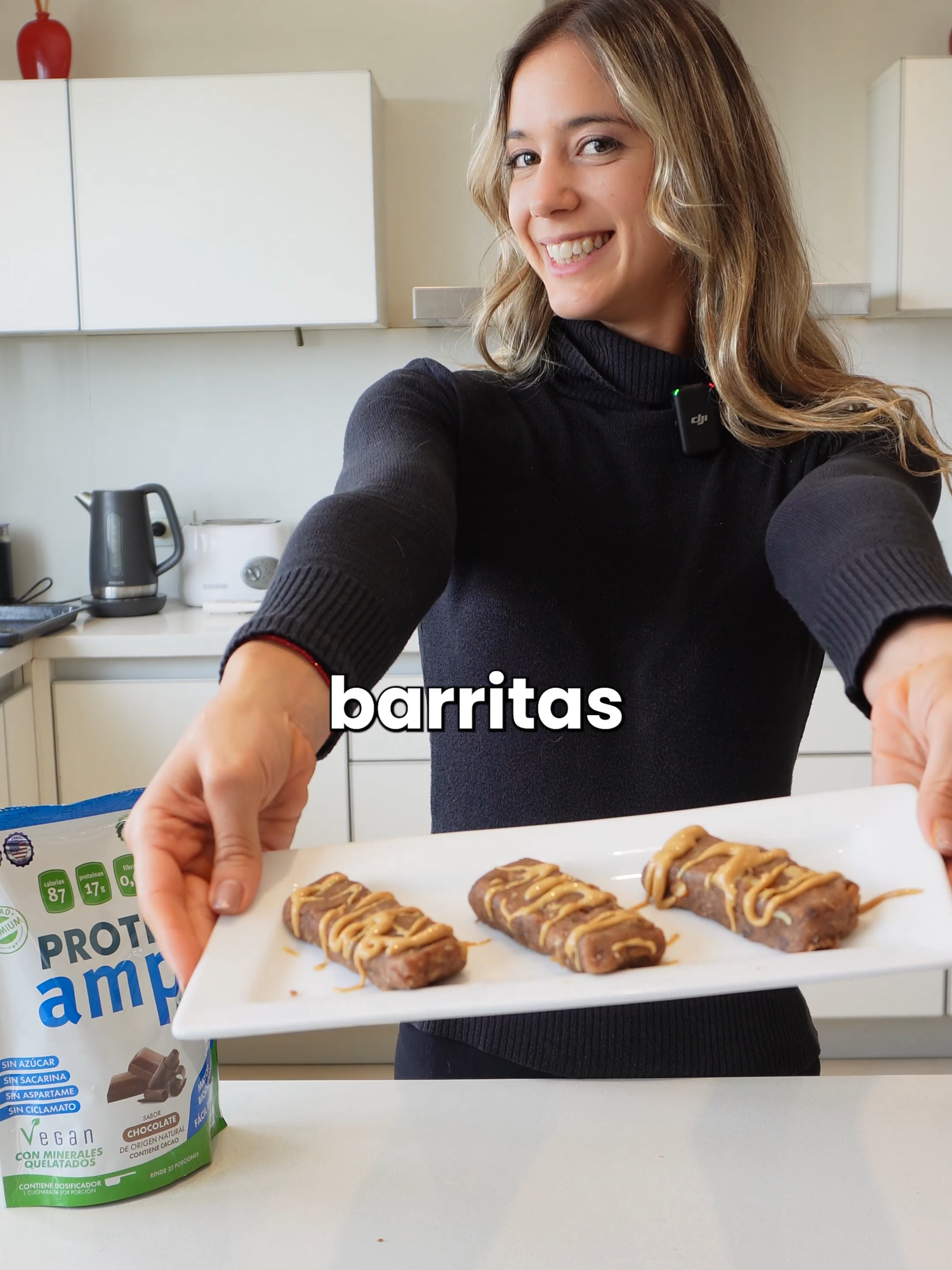 Barritas proteicas caseras con AMPK