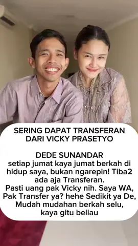 Persahabatan Tak Terduga! Vicky Prasetyo Rajin Transfer Dede Sunandar! • Tagar: #DedeSunandar #VickyPrasetyo #Persahabatan #Solidaritas #Sahabat #Viral #Trending #Kebaikan #Donasi #Support