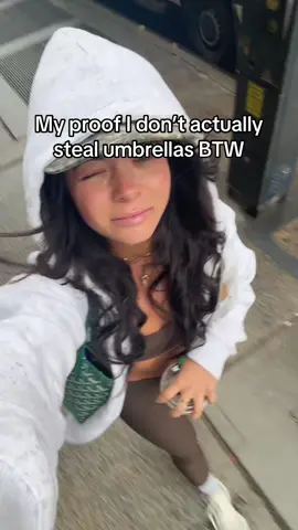 I’m not about the umbrella life 