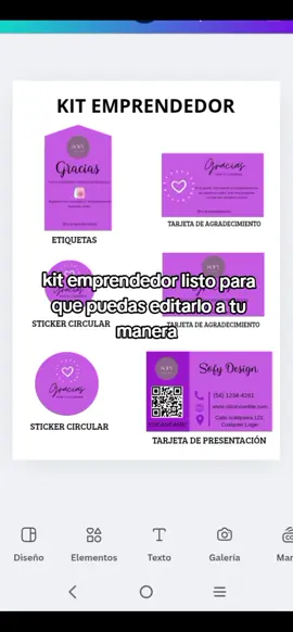 #plantillascanva #kit #kitemprendedor #emprendedores #emprendimientos #papeleriacreativa #imprimible #design #argentina #emprendedor #emprendimiento 