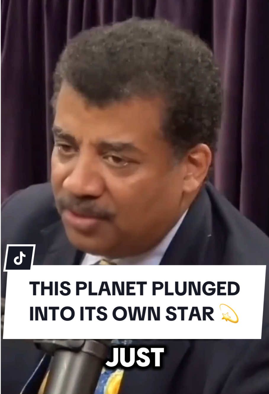 This planet just plunged into its own star 💫  - - - - #space #Science #Astronomy #neildegrassetyson #universe 