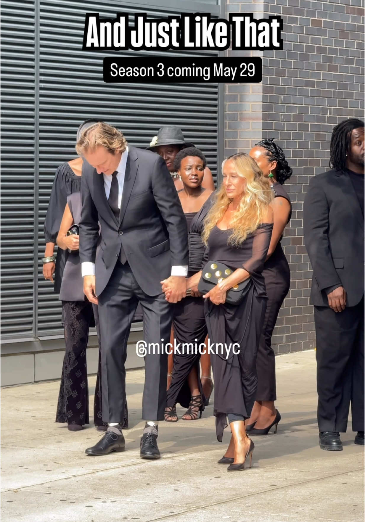 And Just Like That 🎬🥰💞 Season 3 is coming on May 29 on HBO Max 🙌 Are you ready?  #ajlt #andjustlikethat #premiere #hbomax #sjp #sarahjessicaparker #bts #nycfashion #season3