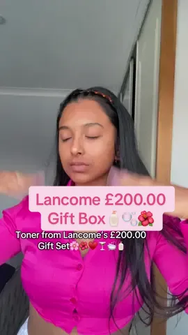 Sales Executive: Get unready with me ft the £200.00 Lancome Gift Set🧘🏽‍♀️🌸🫧🧴 @Lancôme #glowingskin#getunready#salesexecutive  