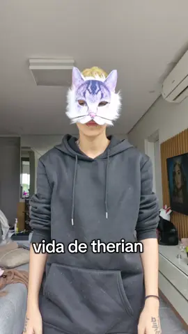 Vida de um therian! . . . #tek #foryourpage #parati #cosplay #anime #therian #animais #gato #diaadia #vidadetherina #humor #meme #cringe 