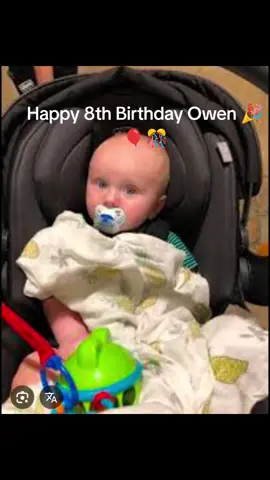 Owen Tells All 8th birthday 🎂