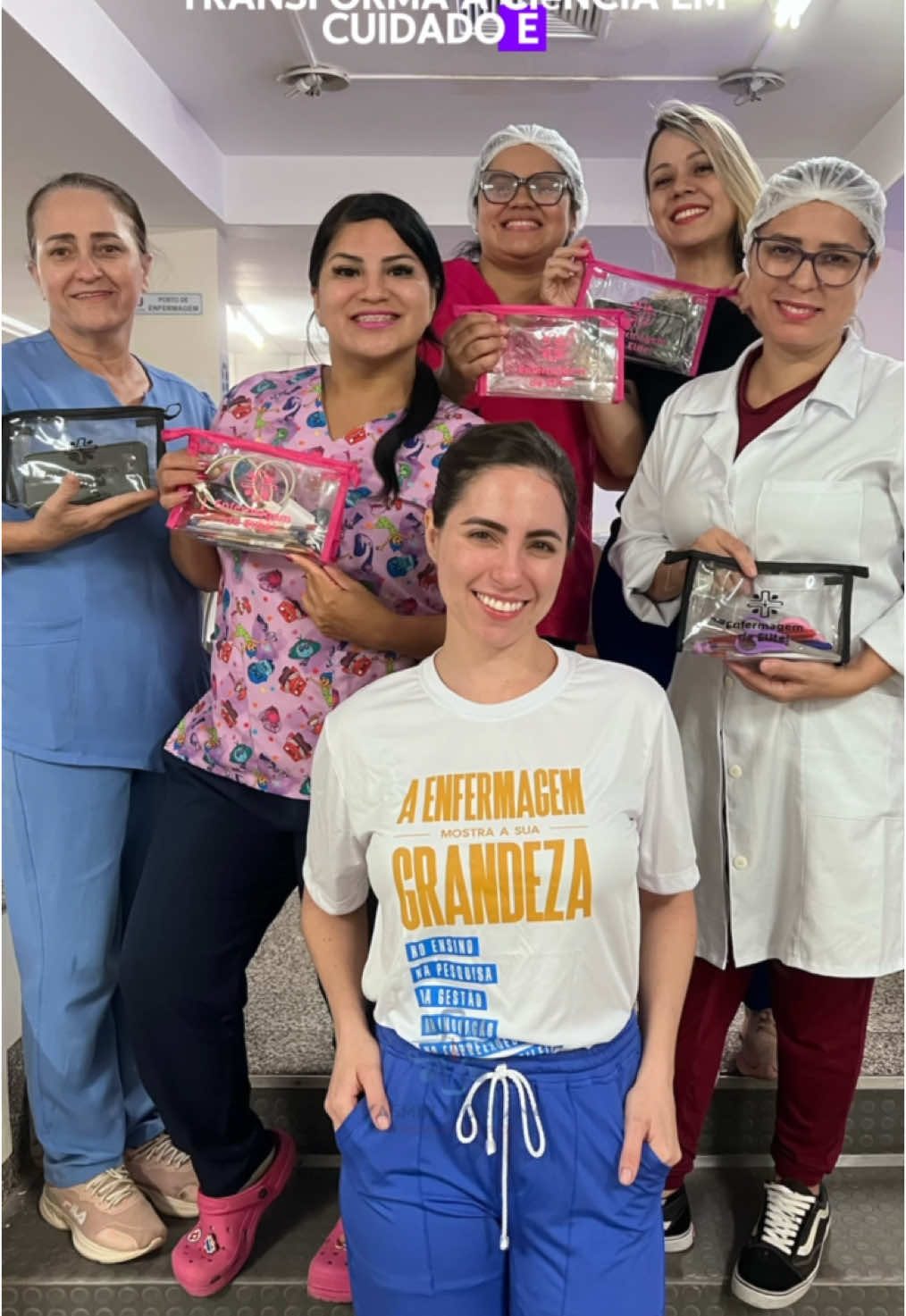 Encerrando a semana da enfermagem com esse momento lindo 