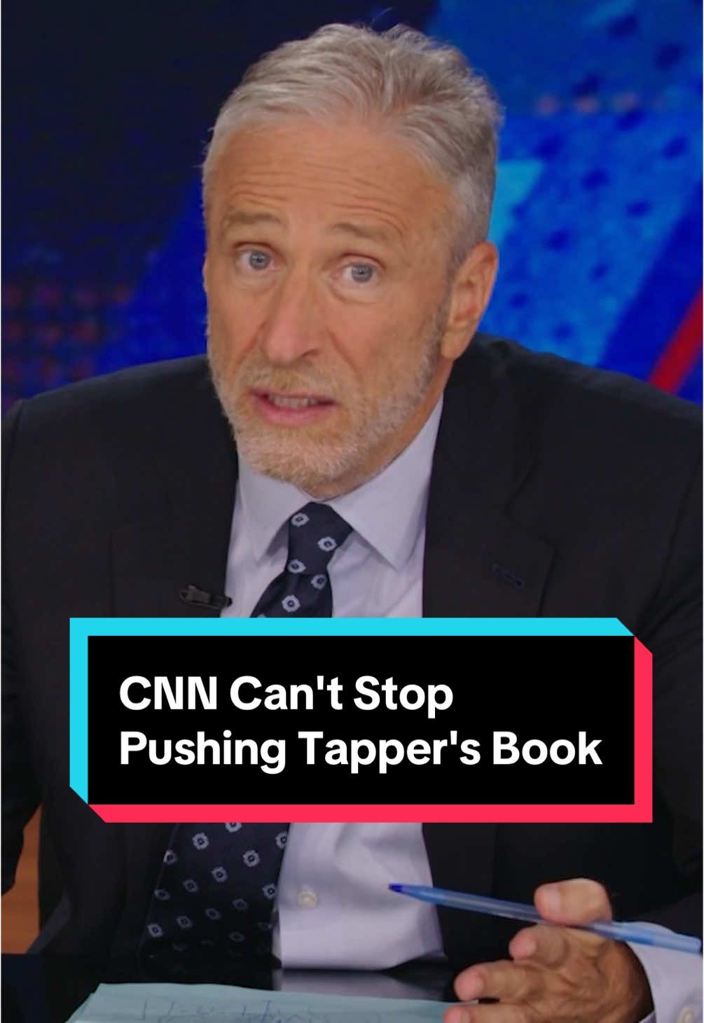 Biden's grave diagnosis is no reason for CNN to stop pushing Jake Tapper's Biden book #DailyShow #Biden #CNN #JakeTapper 