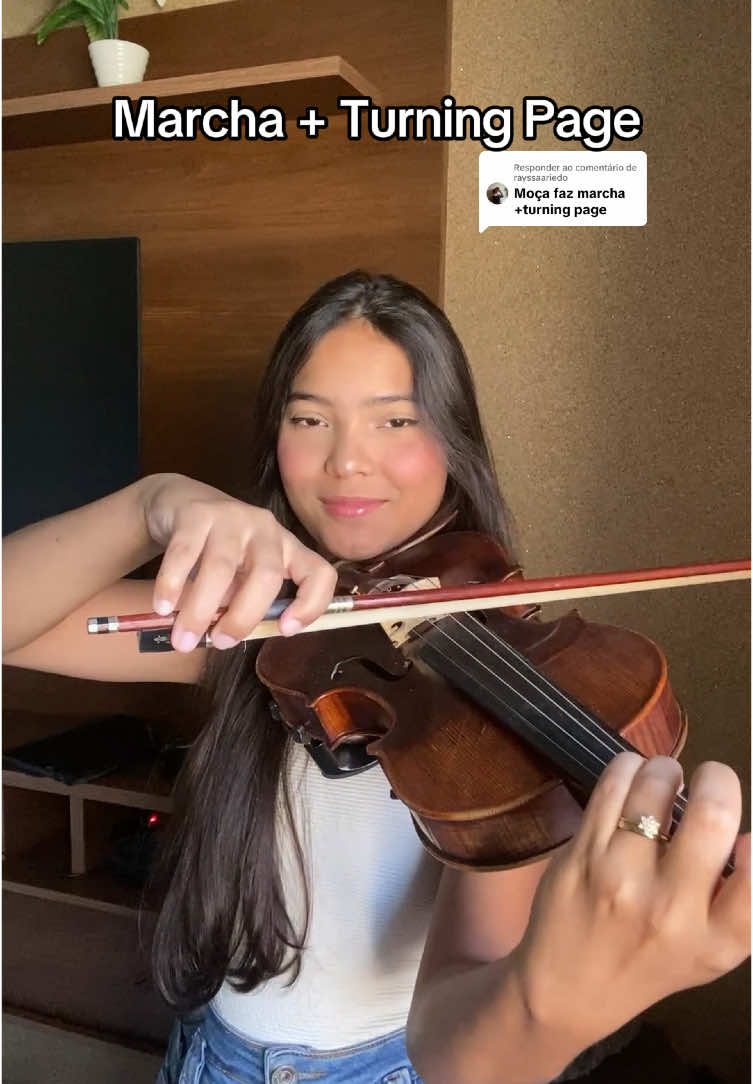 Respondendo a @rayssaariedo Marcha + Turning Page #viral_video #foryoupage #violin #fyp #violinist #musica #casamento #noiva 