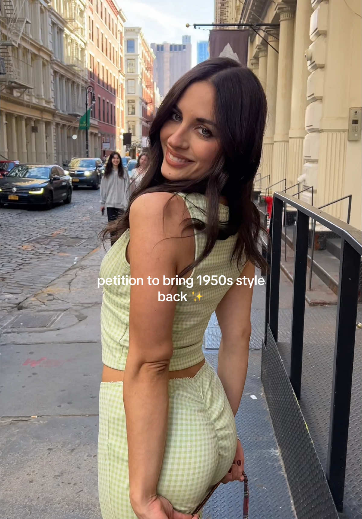 Obsessed with this matching set!💚 @Cider #ootdinspo #ootdfashion #1950s #fashion 