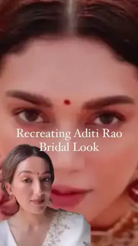 A small attempt to recreate this look✨ Aditi Rao is truly stunning with her flawless skin and natural glow. I’ve always admired her minimal makeup style, and I believe her makeup artist perfectly captured her beauty with this look.  I tried to bring the same makeup shades  but I guess her lightening played an important part . But …. What do you guys think? Pls tell me in comments 💝🙂 Product details : 1. @charlottetilbury flawless filter  2. @hudabeauty peach corrector  3. @toofacedlovesindia concealer , have used this all over face to keep it subtle yet full coverage . 4. @officialswissbeauty eyebrow pencil  5. @rimmellondonindia bronzer  6. @nudestix sun kissed blush  7. @toofacedlovesindia eye shadow nude pallete 8. @lauramercier translucent powder  9. @lovechildbymasaba lipstick ‘melting mocha’ 10. @hudabeauty mascara Foundation brush @realtechniques  Concealer brush @paccosmetic  Bronzer brush @kaybykatrina  (Aditi Rao makeup recreate, Aditi Rao makeup, Aditi Rao bridal makeup, wedding makeup, festival makeup,  South Indian wedding makeup)  #weddingmakeup #aditiraohydari #southindianmakeup #southindianlook #festivalmakeup #festivemakeup #indianmakeup #partymakeuplook #affordablemakeup #makeuptip #makeuphacks #celebritymakeup #bollywoodmakeup #makeupforbrowngirls #brownskingirls #exploremore #festiveoutfit #brownhair #browngirlbloggers #festivewearsaree #sareeoutfit #outﬁtinspo #kurtasets #grwmmakeup 