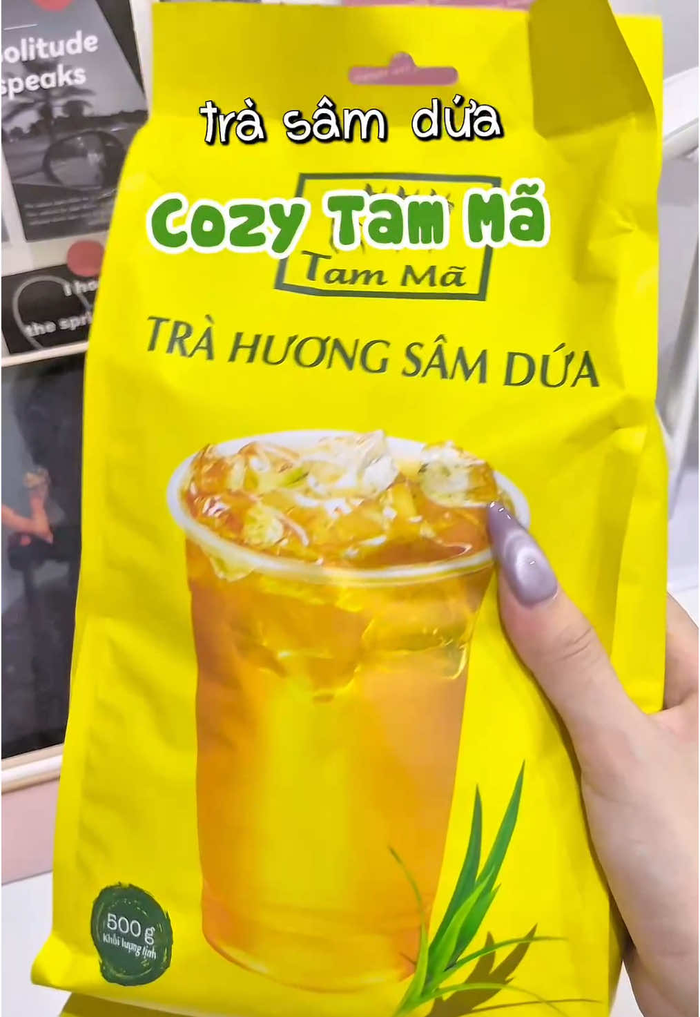 Mùi trà thơm xỉu luôn #cozy #trasamdua #tamma #tracozy #unbox #xuhuong