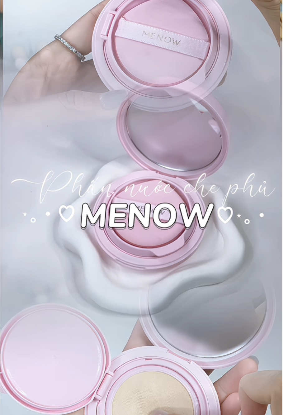 Phấn nước nhà Menow mí bà thử qua chưa? #cushion #menow 
