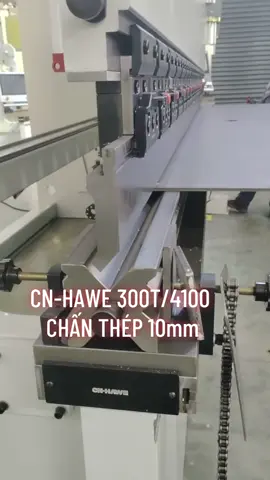 Chấn thép 10mm với máy chấn CN-HAWE 300T/4100 #cnhawe #pressbrake #cnhawe #elevator #thang_may_gia_dinh #thang_may 