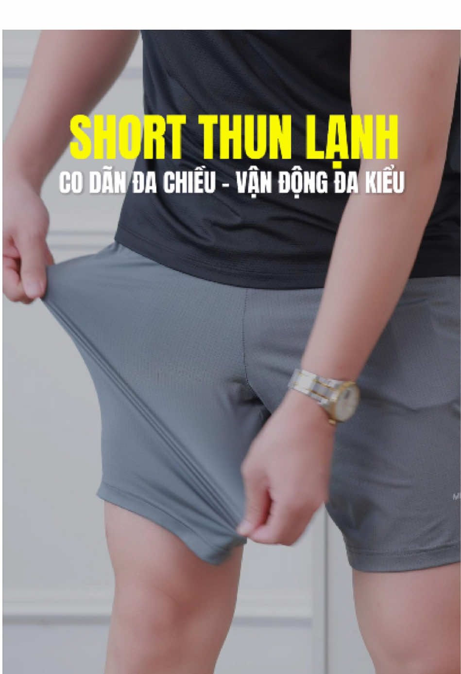 Short thun lạnh Mentoris - Co dãn đa chiều - Vận động đa kiểu 🤗 #mentoris #quanthethao #quannam #quandui #quanduinam #xuhuong #fyp 