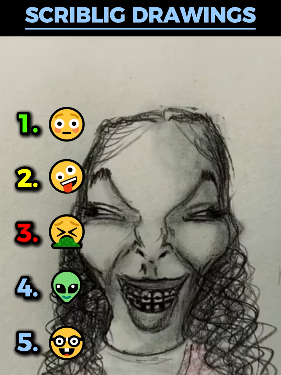 Ranking Top 5 Scriblig Drawings! #top5 #ranking 