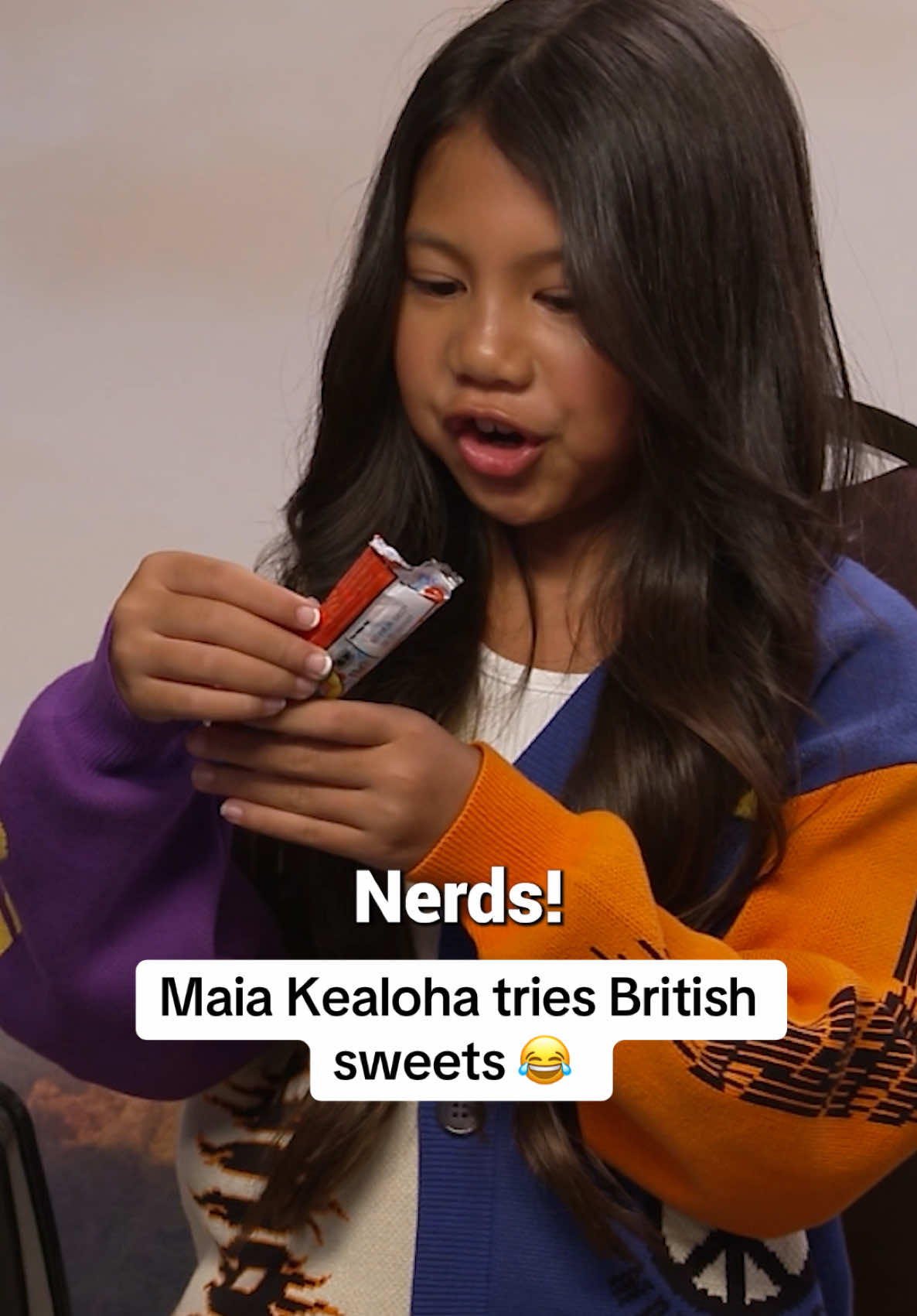 Maia Kealoha LOVES millions 🤣 Catch Maia Kealoha in Disney's Lilo & Stitch in cinemas from 21st May 2025 #maiakealoha #liloandstitch #disney #britishsnacks 