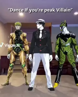 Peak Villains (first time posting ahh) #fyp #dancememe #dance #trending #bleach #dbz #jojo #aizen #dio #cell 