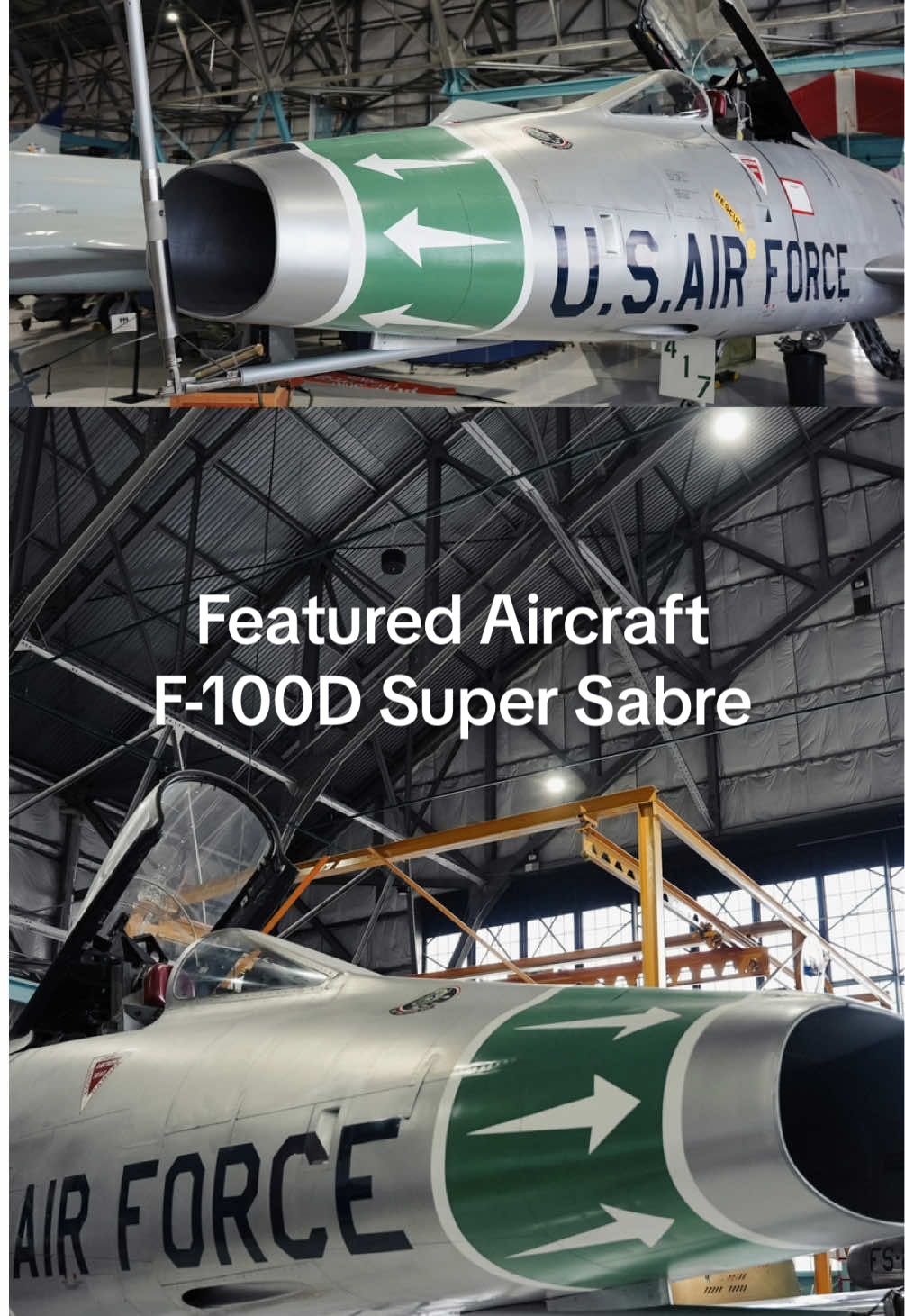 The F-100D Super Sabre is known for achieving supersonic speeds in level flight.  For this month’s Featured Aircraft, our Experiential Learning Manager Phil Steffes talks about the “Sabre Dance”, a maneuver that you don’t want to be in.  Watch to learn why.