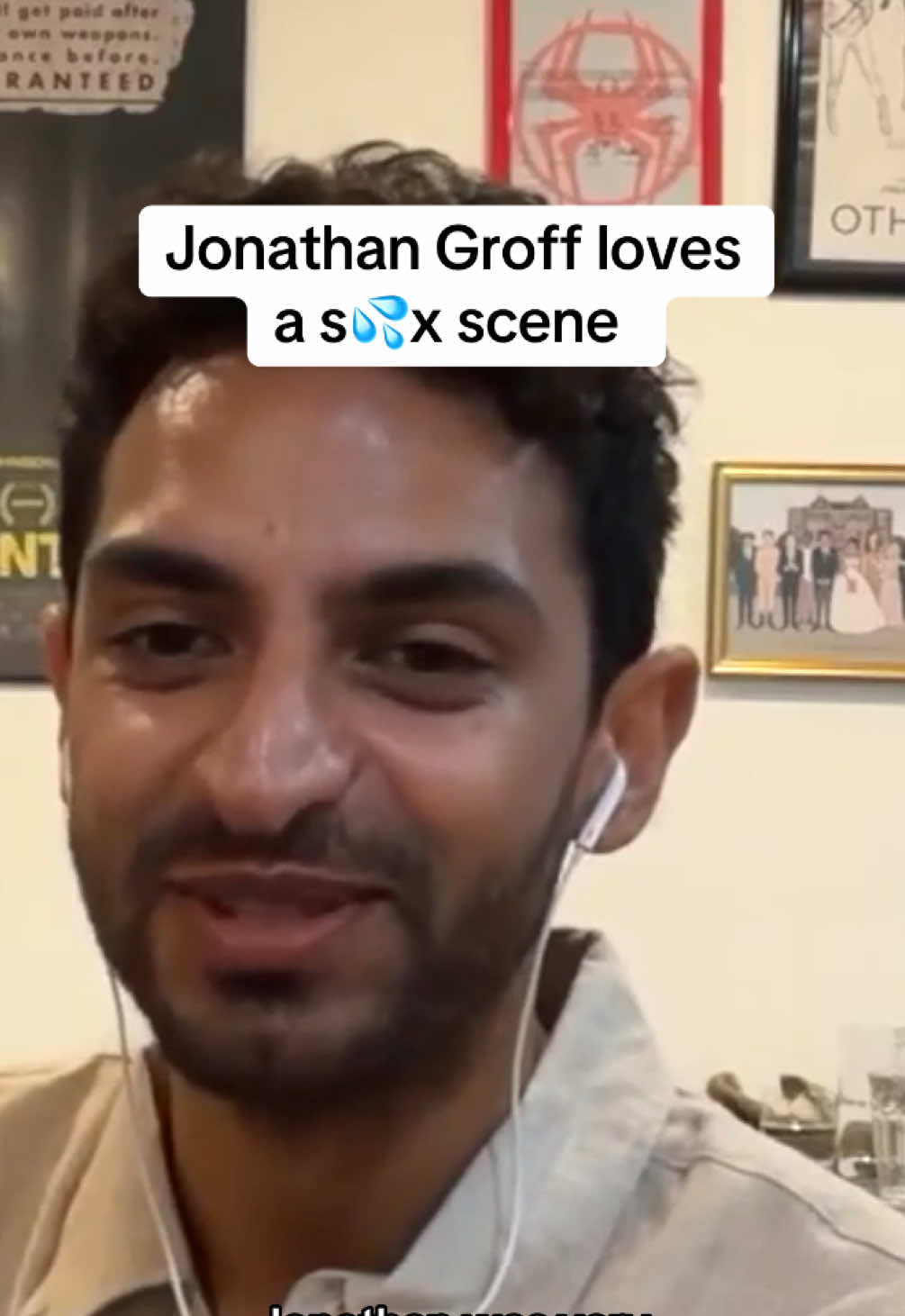 Jonathan Groff knows what he’s doing  full episode with A NICE INDIAN BOY star Karan Soni now streaming 🥰 #aniceindianboy #karansoni #jonathangroff #springawakening #moviemagic #fyppppppppppppppppppppppp 