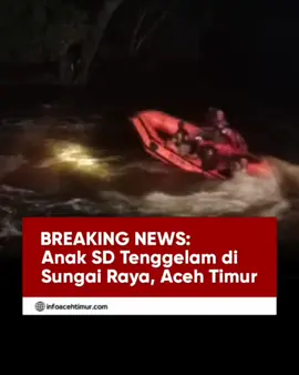 Aceh Timur - Menjadi hari yang penuh ketegangan bagi warga Desa Gampong Gelumpang Payong, Kecamatan Sungai Raya, Kabupaten Aceh Timur. Seorang anak berusia 9 tahun bernama Nova Fahzana dilaporkan tenggelam di sungai desa sekitar pukul 16.00 WIB. Rabu, (21/5/2025). Warga sekitar langsung melakukan upaya pencarian maksimal setelah kejadian tersebut. Namun, hingga saat ini belum ada tanda-tanda Nova Fahzana ditemukan. Tim SAR, Polsek, Koramil, dan warga setempat saat ini tengah bersinergi untuk membantu proses pencarian. Baca selengkapnya di website infoacehtimur.com (link di bio & story) ________________________  Selalu gunakan tagar : #Infoacehtimur_Official #acehtimur #infoacehtimur #beritaacehtimur Terimakasih