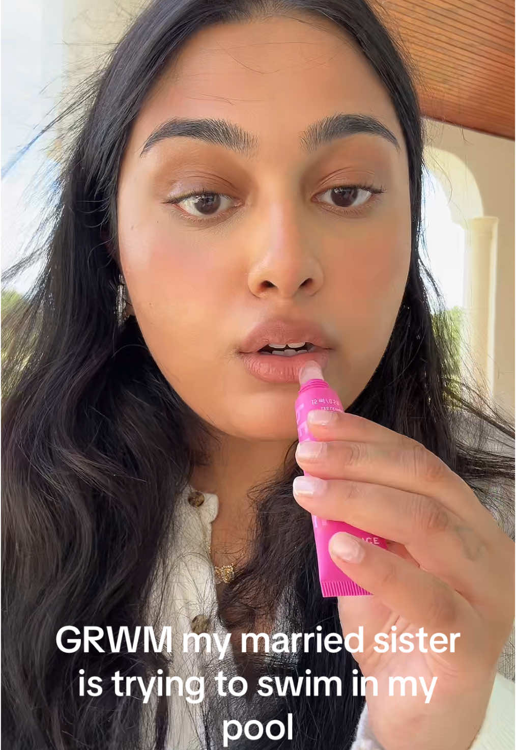 Connor is my boyfriend #grwm #sisters #Siblings #lol #easymakeup #asmr #poolday @rhode skin @Summer Fridays @Saie @Hourglass Cosmetics @TULA skincare @Paula’s Choice 