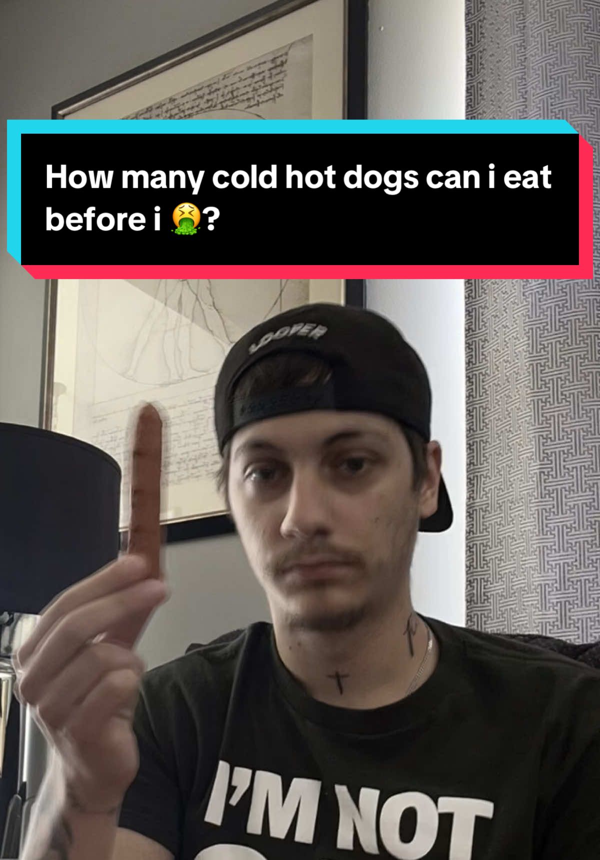 How many cold hot dogs can I eat before I 🤮?