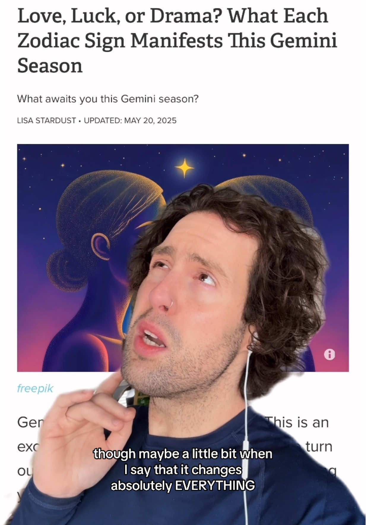 Gemini season is now in full swing, and it genuinely changes EVERYTHING.👏🏼 #astrology #spirituality #horoscope #zodiacsigns #gemini #aries #cancer #virgo #taurus #sagittarius #change 
