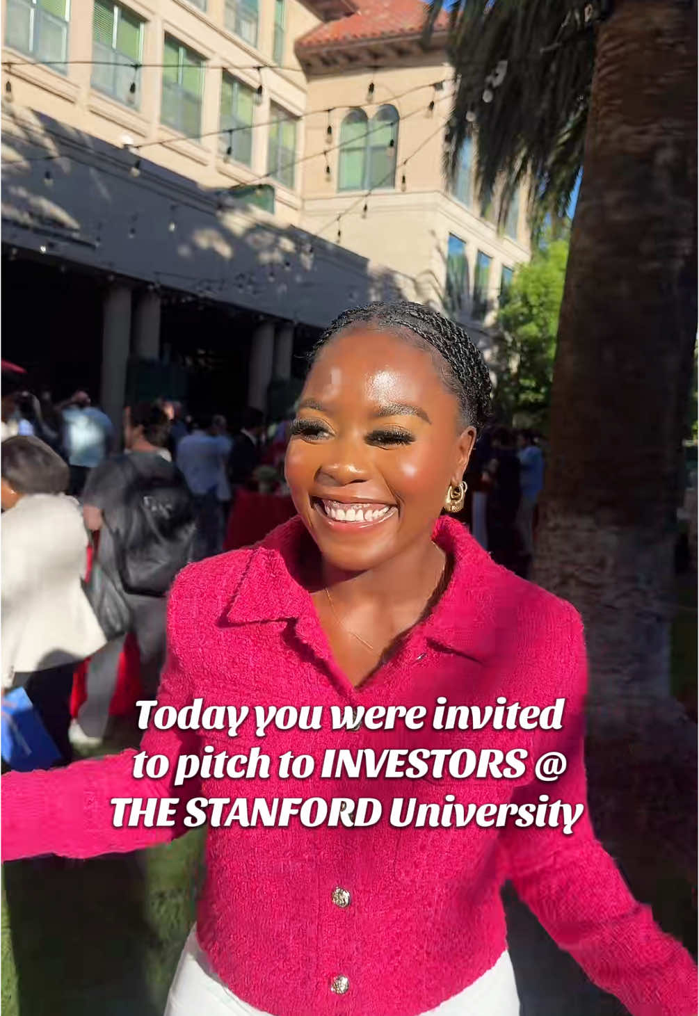 STANFORD UNIVERSITY??!!! somebody pinch me 😭                                       #fypシ #startup #siliconvalley #BeautyTok #beauty #Tech #fypシ゚viral 