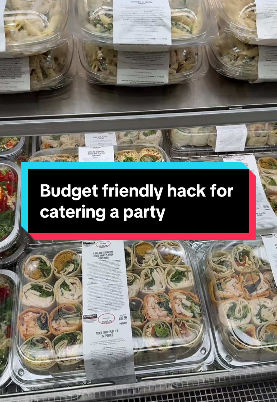 If you are hosting or having a party event and don’t want to pay caterers price Costco is the one they have sandwiches, platters, salads sushi for really good price 👌🏼👌🏼 #costcohacks #costco #costcotiktok #costcofood #budgetfriendly #sandwiches #fyp #hack  #shopwithme #goodidea 