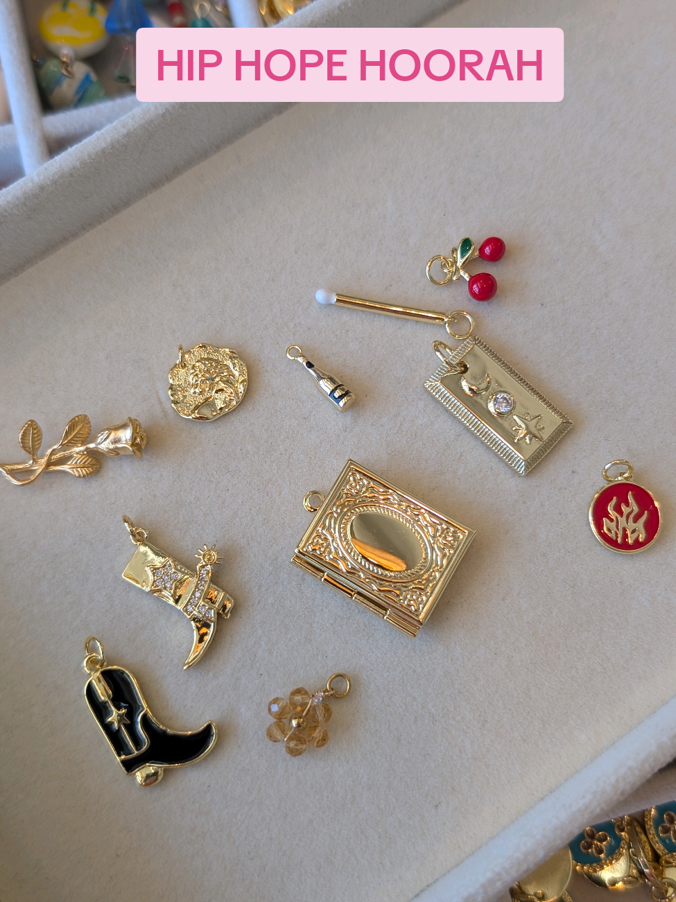 We are SO excited to have Hip Hope Hoorah as one of our vendors for Bookish Brunch on June 1. They have the best charm selection, and you can make a necklace, bag charm, or bracelet completely customized to your tastes ♥️ Can't make Bookish Brunch? Check them out at Chroma on South Broadway #denver #colorado #denverco #bookish #charmnecklace #girlsnight #thingstodo #recommendations #foryoupage @Denver Book Swap Society @hip hope hoorah 