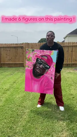 It’s really easy making 6 figures on your art 🤣🤣🥹  #artist #kayjaydivine #dadjokes 