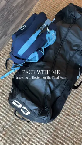 Heading to the Final Four!!! #packwithme #unclacrosse #packing #d1athlete #creatorsearchinsights #packmybag #finalfour #championshipweekend 