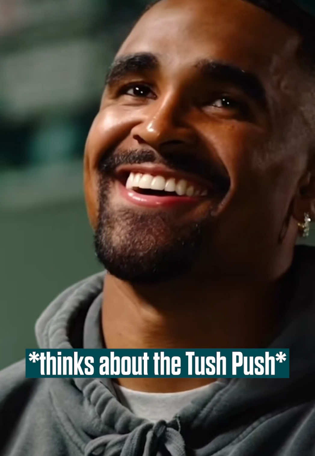 Okay we’re done now! Have a nice day 😘 #eagles #nfl #tushpush #brotherlyshove 