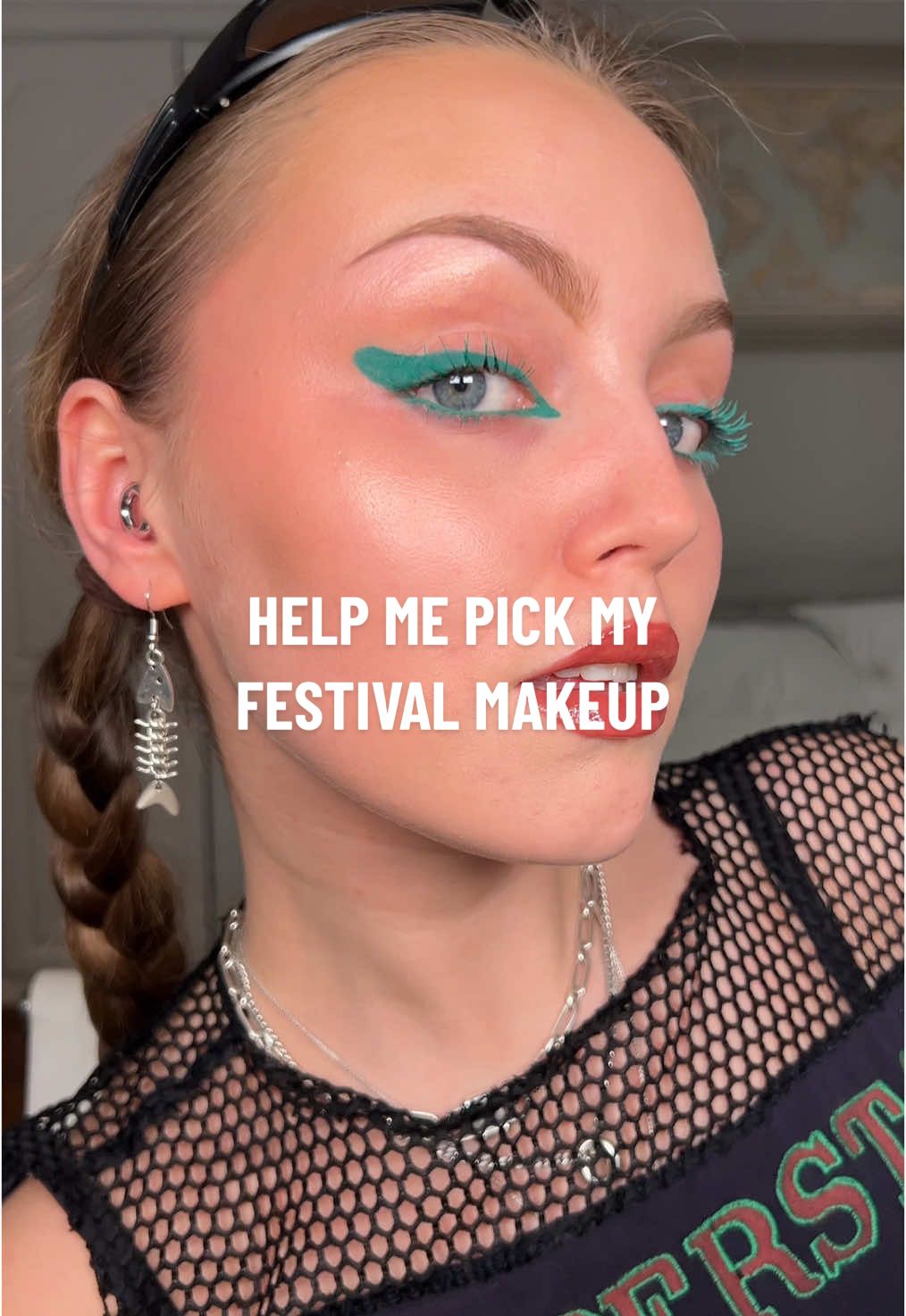 Festival seasons around the corner and IDK WHAT MAKEUP TO DO 🙃 Using @about-face beauty @Glisten Cosmetics LTD @nyxcosmetics_uk @LoopEarplugs #festivalmakeup #festivalmakeuplook #CapCut 