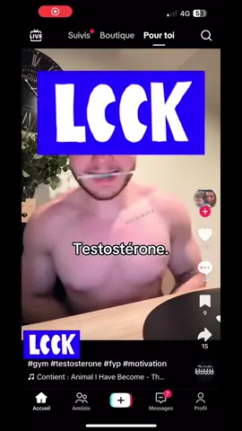 Je n’ai rien contre ses personnes,  Mais je trouve ça fou à quel point c’est devenu banal. Prenez du recul… posez-vous les bonnes questions. Aujourd’hui, beaucoup de jeunes sont facilement influençables. À ce rythme-là, on va finir par voir plus de physiques sous produits que de physiques naturels. Et ça, c’est inquiétant. #steroid #bodybuilding #GymTok #testo 