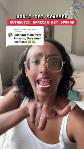 Replying to @Keke the Kitten KeKe… I’m actually horrified. 💀😂 #popculture #skincare #showertok #africannetsponge #everythingshower #showertok 