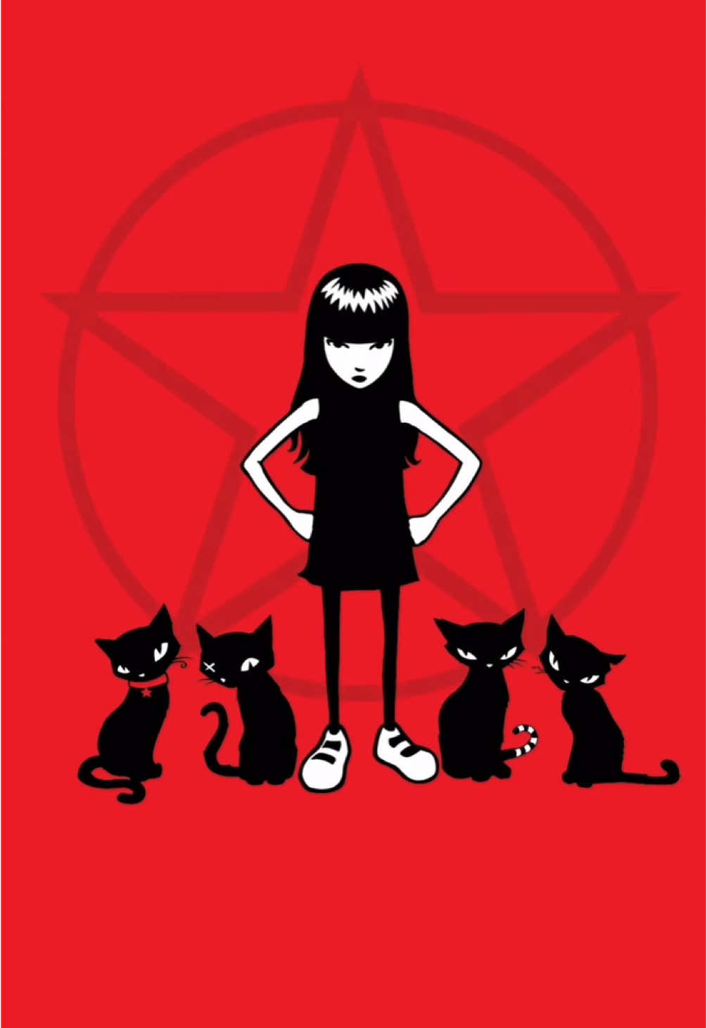 I’m alive‼️🖤🤘 #emilythestrange #gothic #🖤  @Mötley Crüe  Illustration: Grace Fontaine, Mike Moon, Brian Brooks Animation: @Brian Brooks 