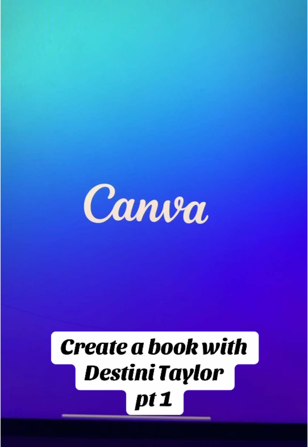 How to Create a Poetry Book in Canva with Destini Taylor pt 1 #canva #poetrybook #author #destiniunfiltered #tutorial