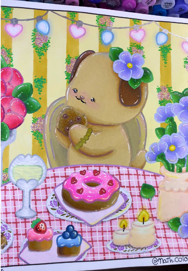 Fofo é a palavra que define esse colorido!🥹🧡 Colorimos esss desenho juntinhos em live e como sempre, eu estou encantada por cada detalhe! Esse livro é lá da @personalize.com.angel ela tem esse e muitos outros livros disponíveis, confira o catálogo e escolha o seu favorito 😍 #berriecoloring #coloring #coloringbook #fypシ゚ #coloringpages #tutorial #colorir 