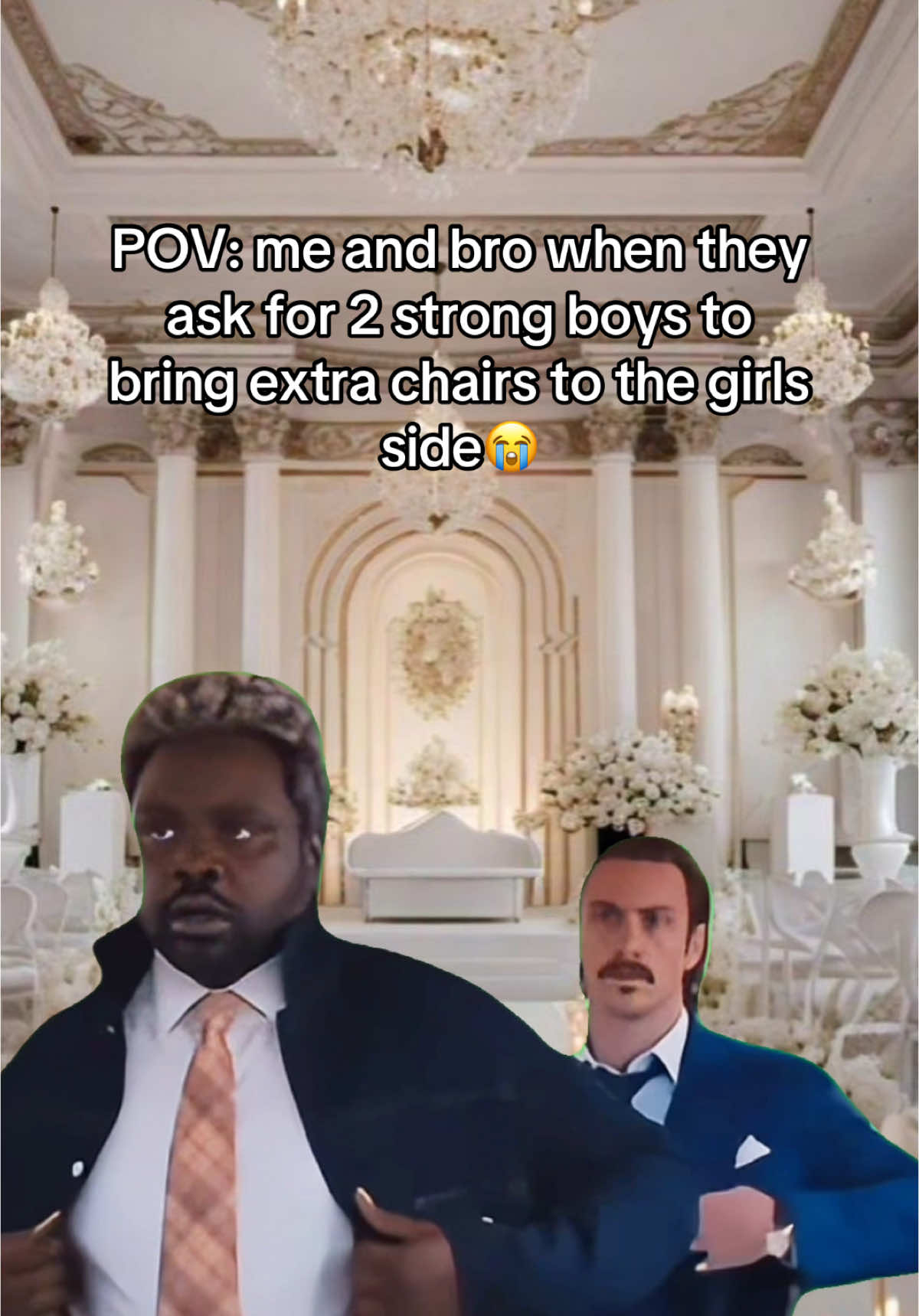 All this energy and not one sister blinks an eyelid 😂#fyp #foryou #relatable #browntiktok #pakistani #bro #funny#desi #weddingvibes #flirt#weirdo #justforfun #memecut #capcut_edit #desitiktok #asian #jokes #abcxyz   